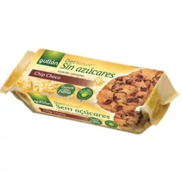   Gullón Chip Choco - zuckerfreie Kekse mit Schokoladenstücken 125g