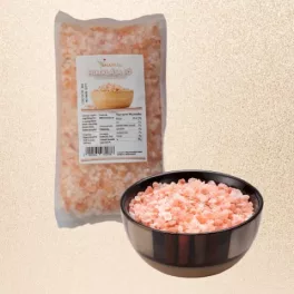Himalaya Salz, rosa, grob 1000g/1kg (3-5 mm, Kristall)