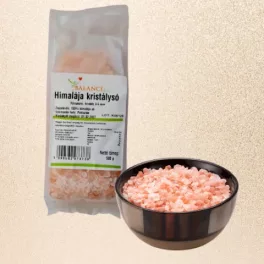 Himalaya-Salz, rosa, grob, 500 g (3-5 mm, Kristall)