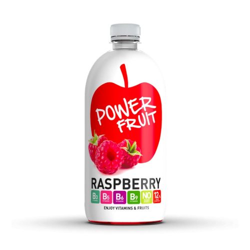 Power Fruit Himbeergeschmack Getränk mit Magnesium und B-Vitaminen, 750 ml