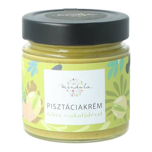 Mendula Weiße Schokoladen-Pistaziencreme, 180g