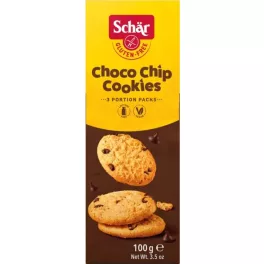 Schär Choco Chip Cookie csokidarabos keksz, 100 g