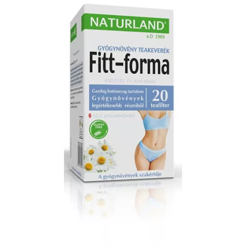 Naturland Fitt-forma teakeverék filteres 20x2 g