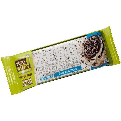Rice up, Zero Haferriegel, mit Walnüssen, ohne hinzugefügten Zucker, glutenfrei, 70g.